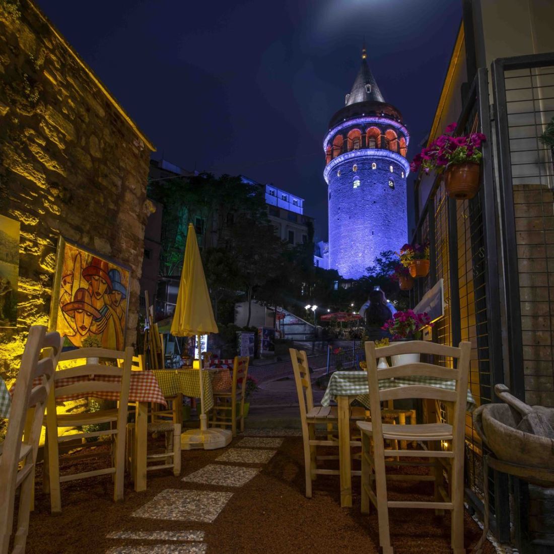 Istanbul cityscape view